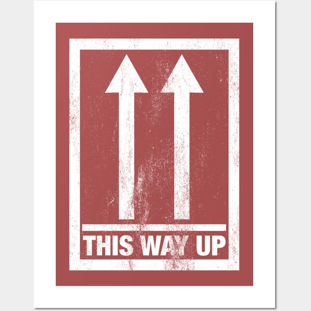 This way up sign Wall Art by steveball